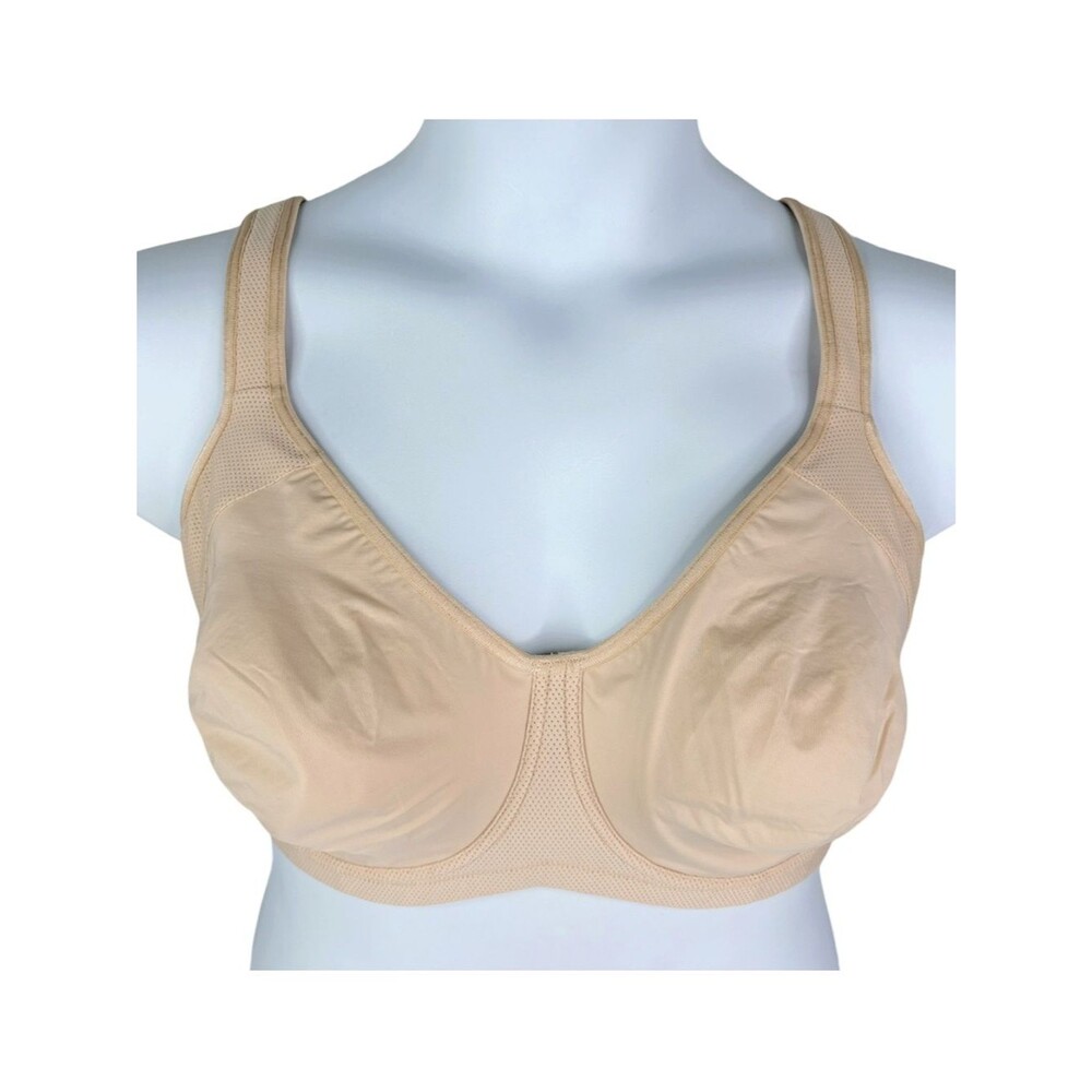 Title Nine Cuz She Says So Sports Bra sz 42D * Underwire High Impact by Anita